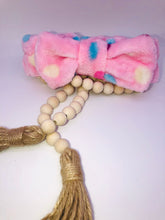Load image into Gallery viewer, Light-Pink Polka Dot Headband