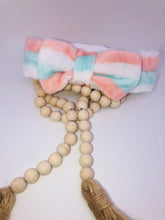Load image into Gallery viewer, Teal-Stripe Headband