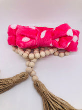 Load image into Gallery viewer, Pink-Polka Dot Headband
